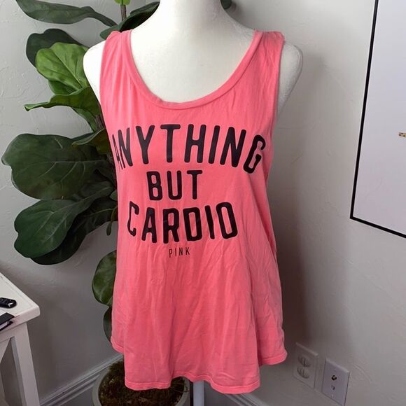 PINK Victoria's Secret Tops - Anything but Cardio Tank